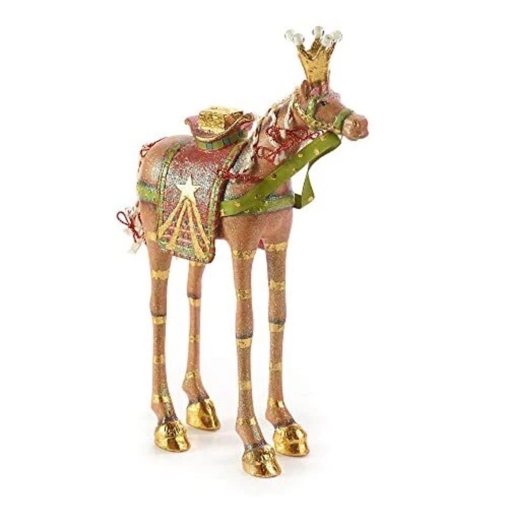 MacKenzie-Childs Patience Brewster Nativity Golda the Horse Figure 08-500013-KIT